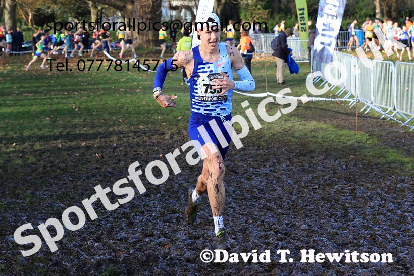 Men's Under-17s, 2023 British Athletics Cross Challenge, Sefton Park, Liverpool. Photo: David T. Hewitson/Sports for All Pics